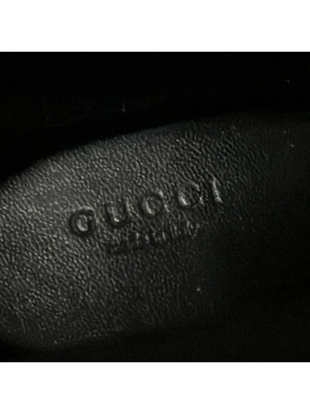 Gucci Rain Boots 39 Black Interlocking